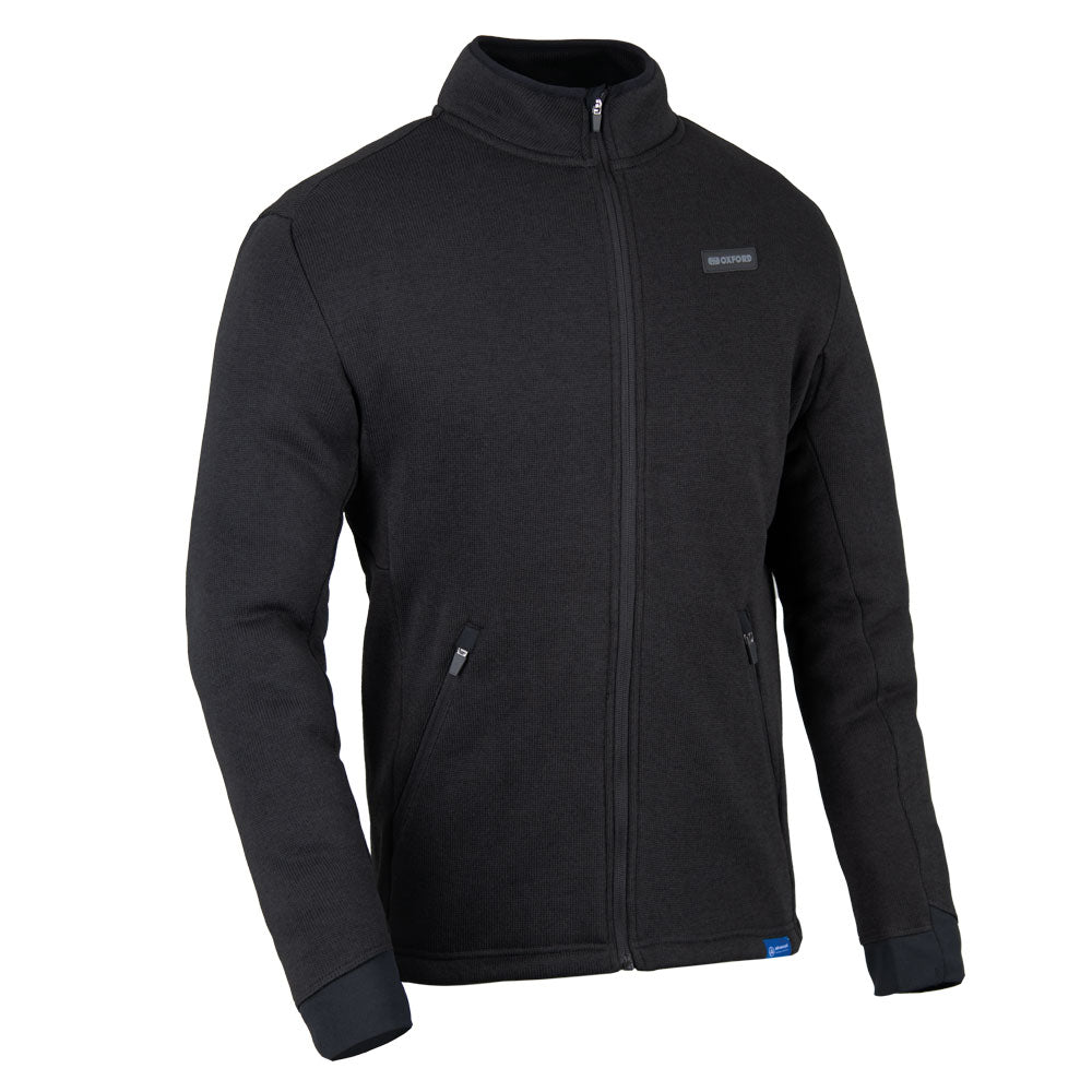 Oxford Advanced Fleece Mens Jacket - Black