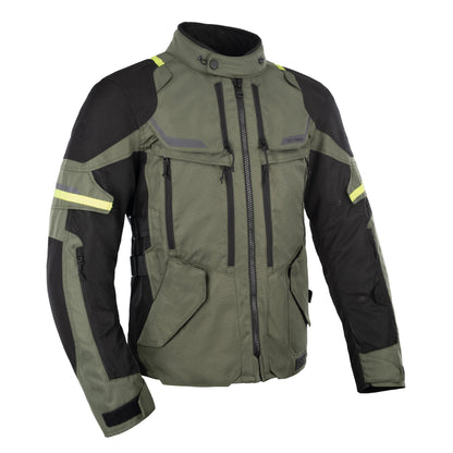 Oxford Oxford Rockland Mens Jacket - Khaki / Black / Fluo