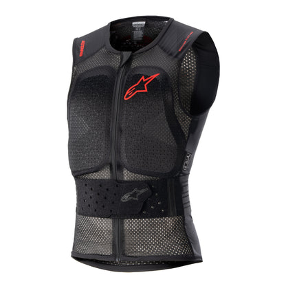 Alpinestars Nucleon Flex Pro Protec Vest - Trans Smoke Red Black