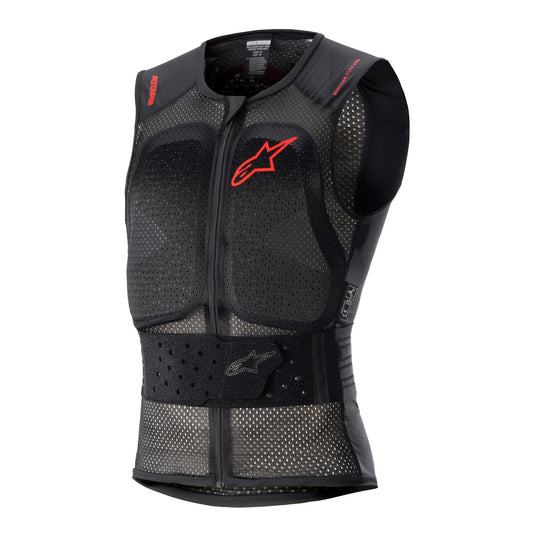 Alpinestars Nucleon Flex Pro Protec Vest Trans Smoke Red Black