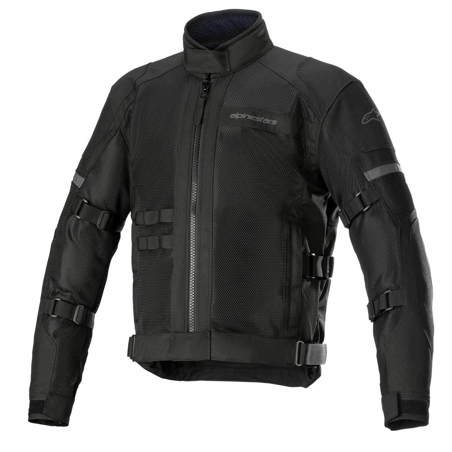 Crosshill Textile Mesh Waterproof Jacket - Black