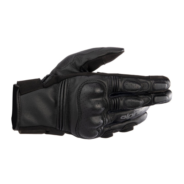 Alpinestars Phenom Leather Gloves - Black / Black