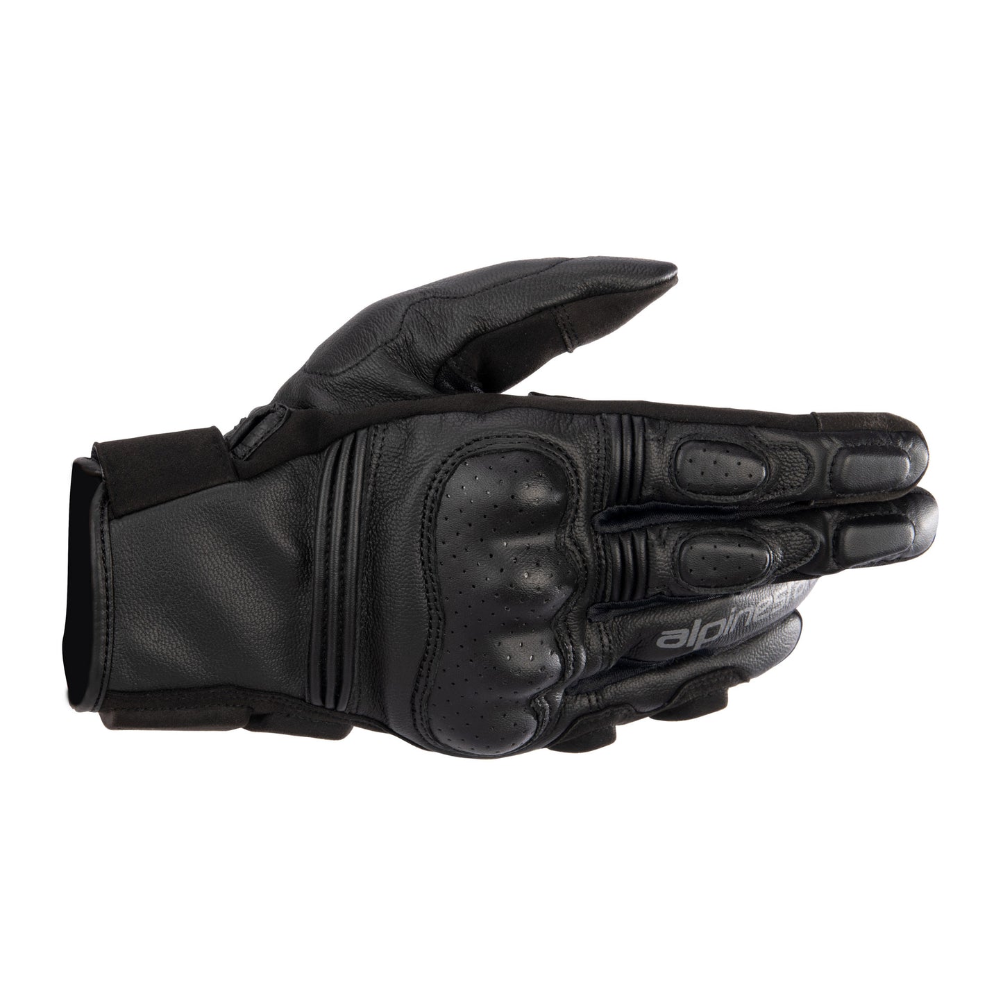 Alpinestars Phenom Leather Gloves - Black / Black