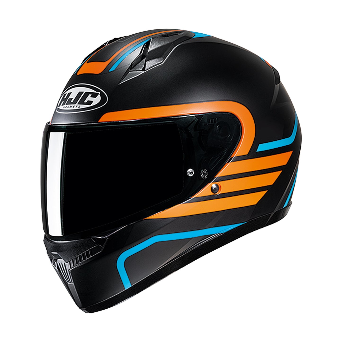HJC C10 Lito Full Face Helmet - Blue / Orange