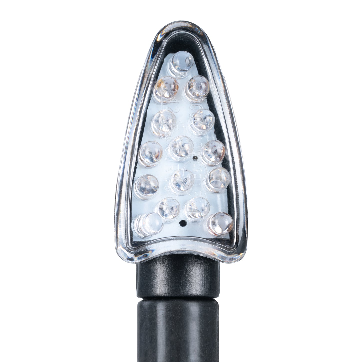 Oxford Arrow Indicator - Black Long Stem Clear Le