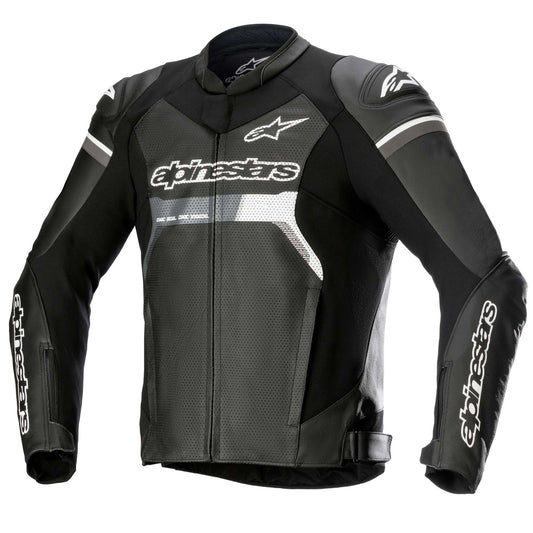 Alpinestars Gp Force Leather Jacket Airflow - Black