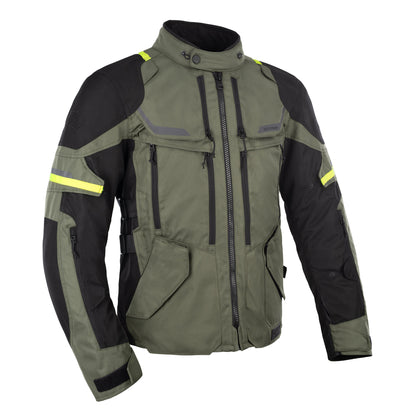 Oxford Oxford Rockland Mens Jacket - Khaki / Black / Fluo