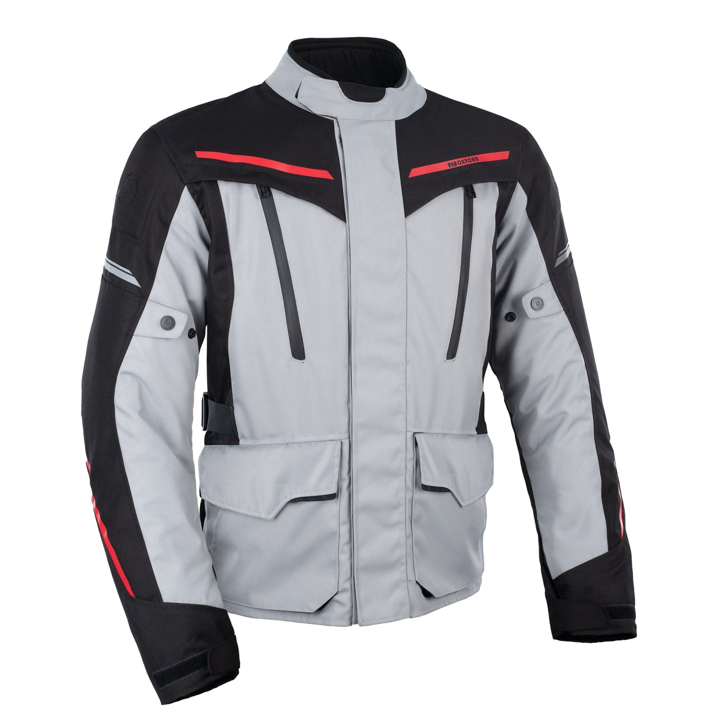 Metro 2.0 Mens Jacket - Grey / Black / Red