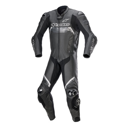 Alpinestars Missile V2 Ignition Leather 1 Piece Suit - Black / Black