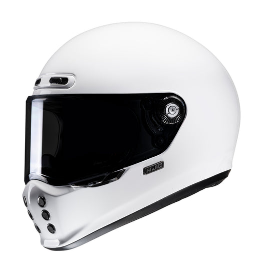 HJC V10 Plain Helmet - White