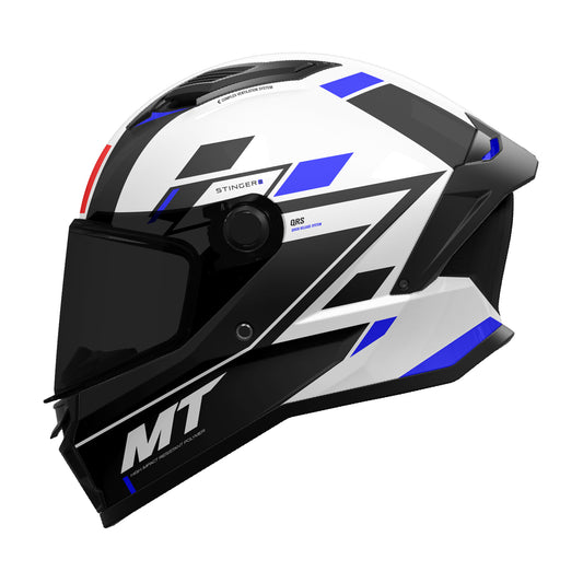 MT Stinger 2 Zivze A7 Gloss - Black / White / Blue