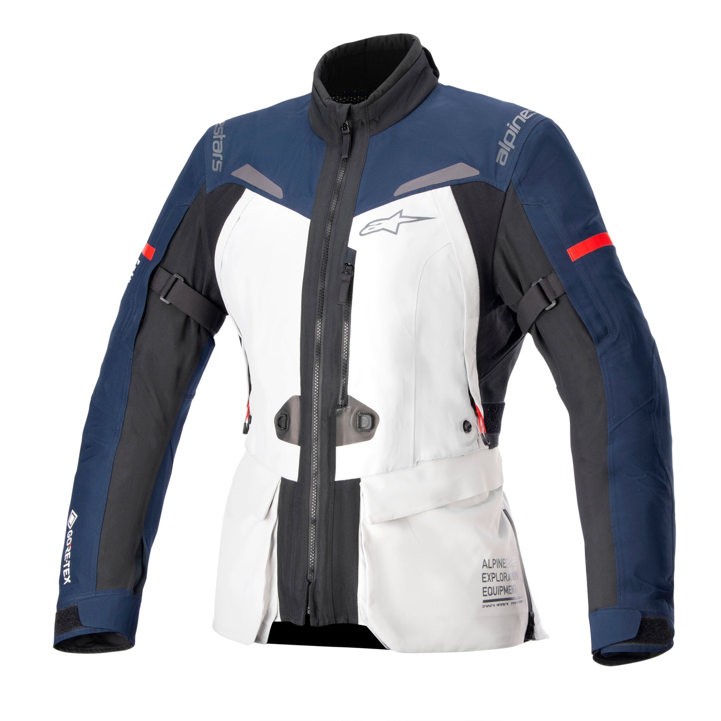 Alpinestars Stella ST-7 2L Gore-Tex Jacket - Ice Grey / Dark Blue / Black