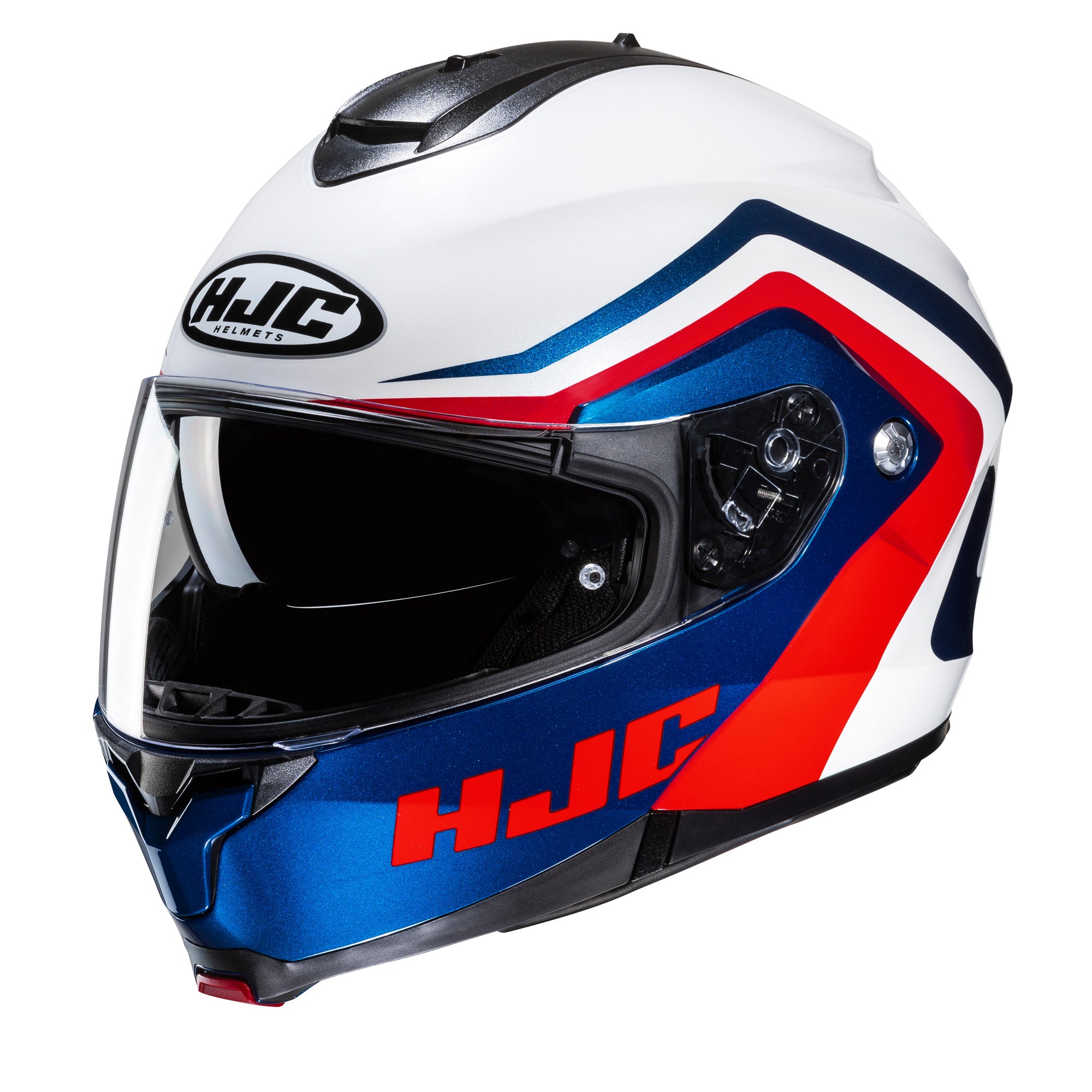 HJC C91N Nepos MC21 - White / Blue / Red