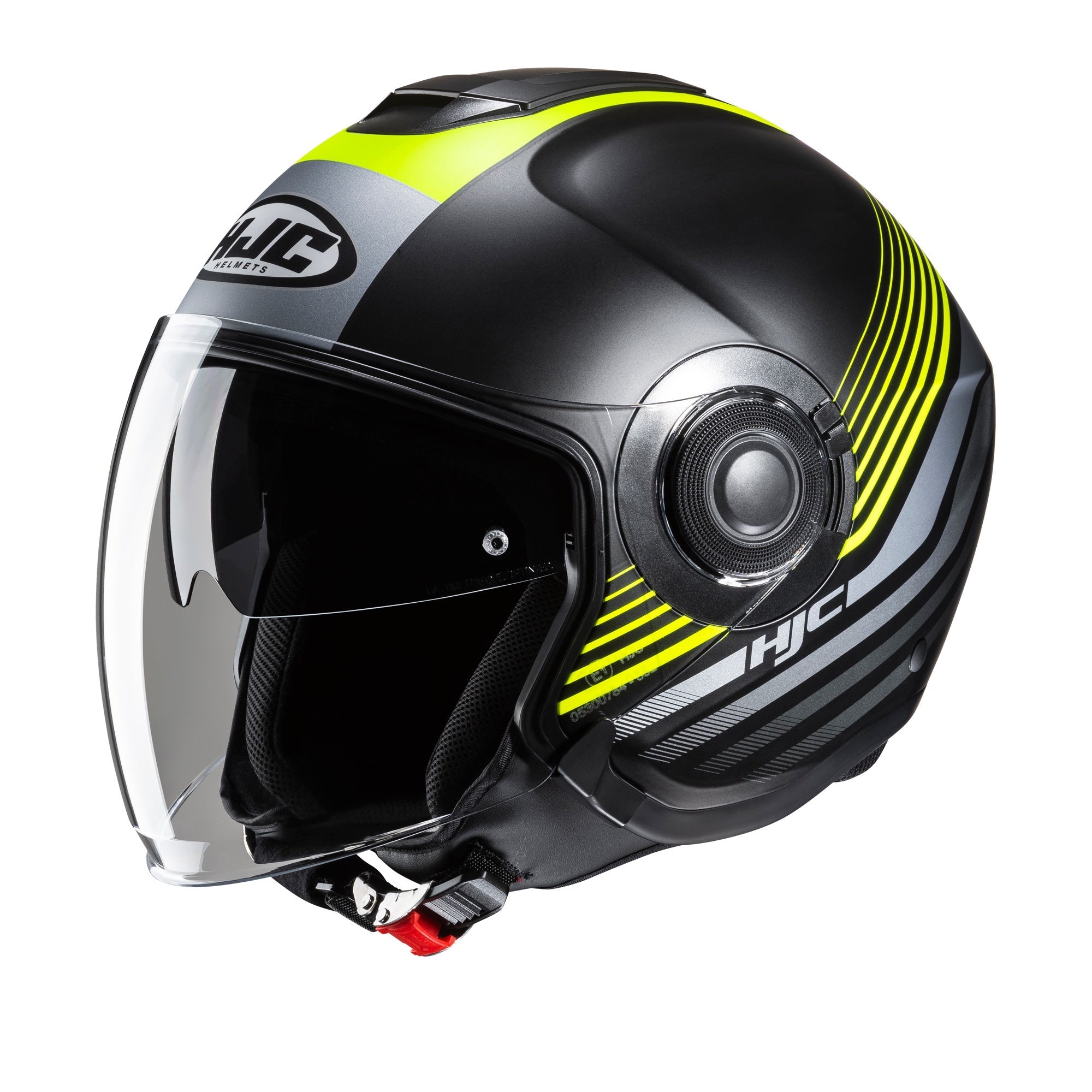 full face hjc motorcycle helmets yellow HJC I40N Dova Open Face Helmet