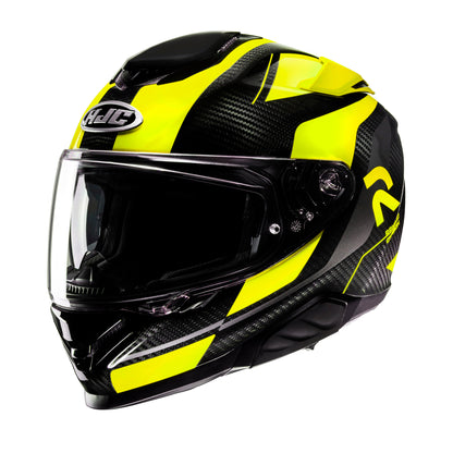HJC RPHA 71 Hamil Carbon MC3H Fluo Yellow