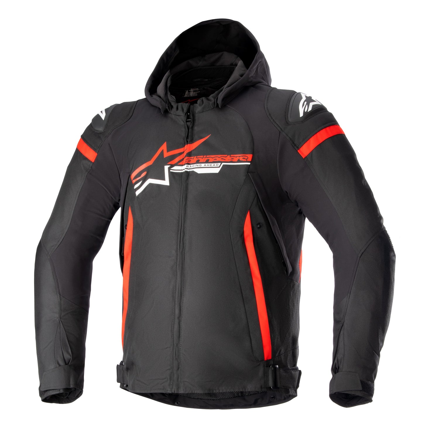 Alpinestars Zaca WP Jacket - Black Bright Red White