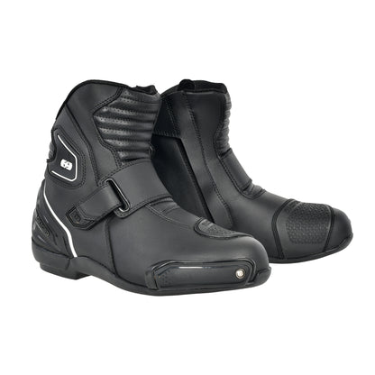 Oxford Omega Air Short Boots Black/ White
