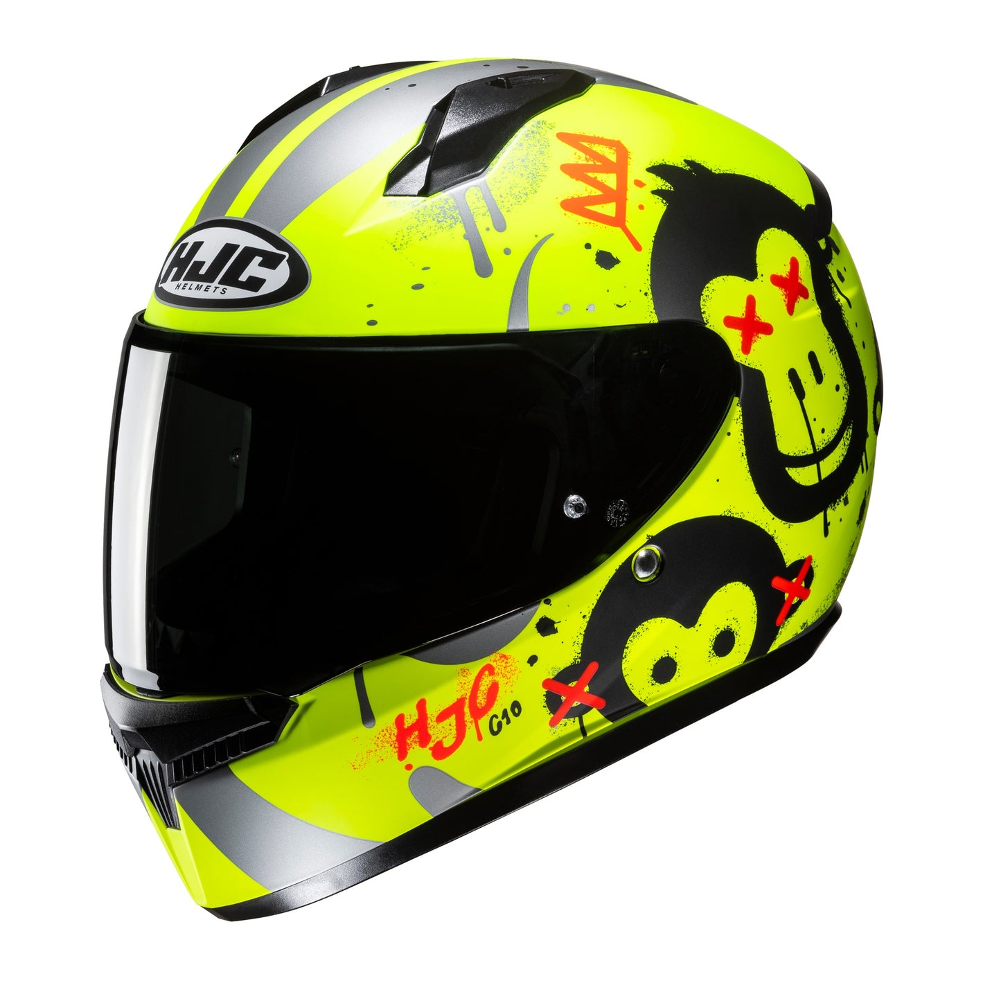 HJC C10 Geti Full Face Helmet - Yellow