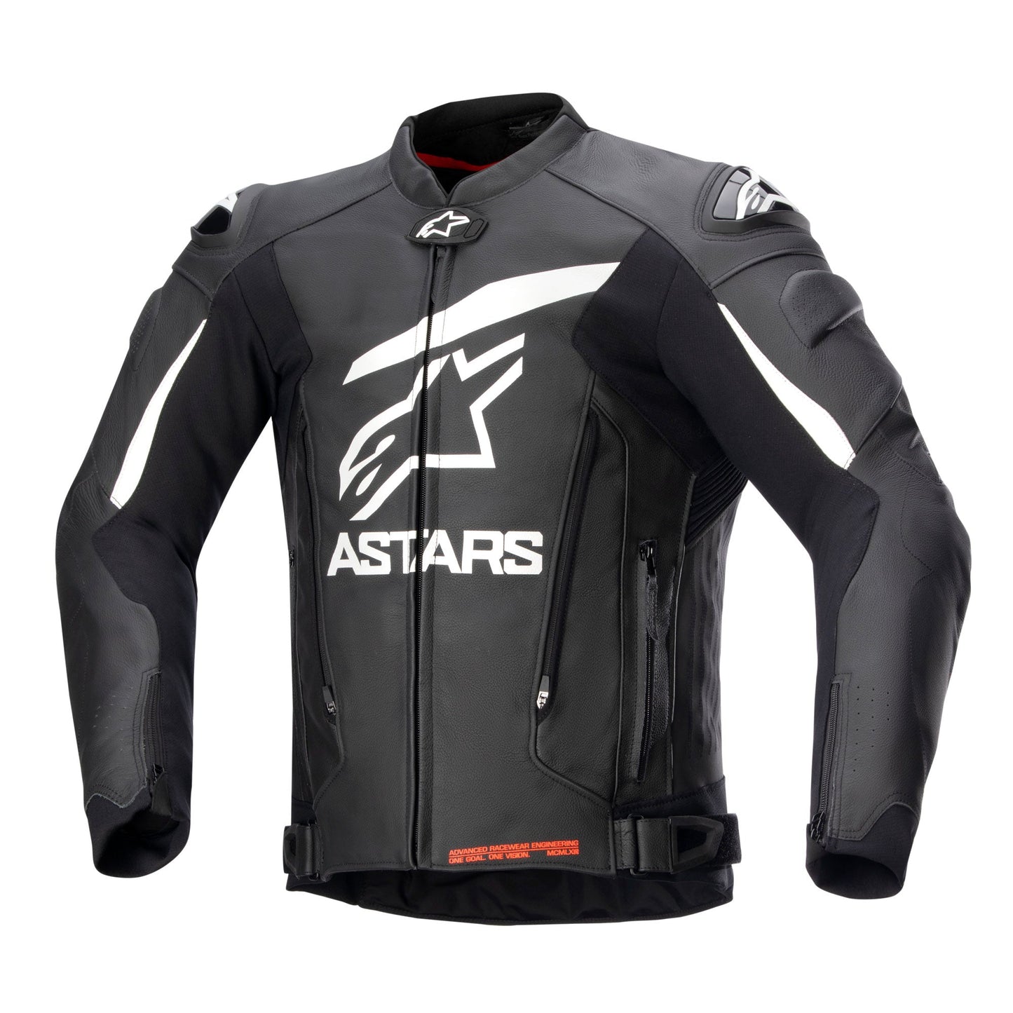 Alpinestars GP Plus V4 Leather Jacket - Black / White