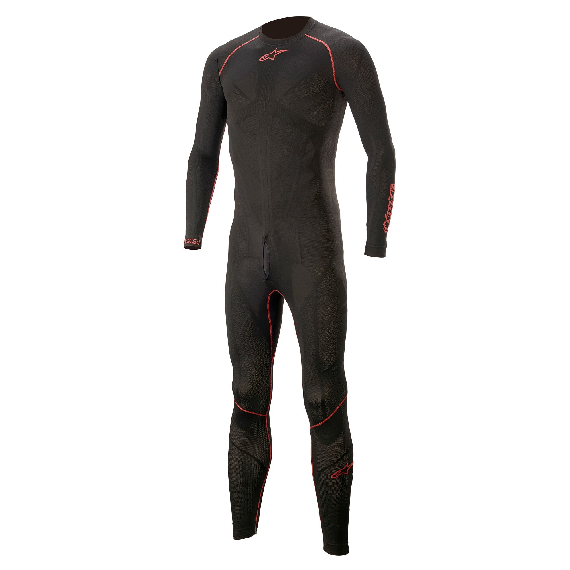 Alpinestars Ride Tech Lite 1Pc Undersuit Black Red