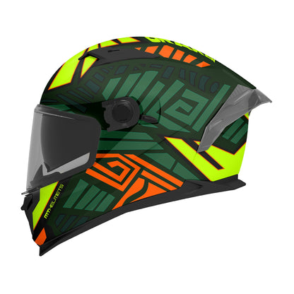 MT Braker SV Zebra C6 Matt - Black / Green