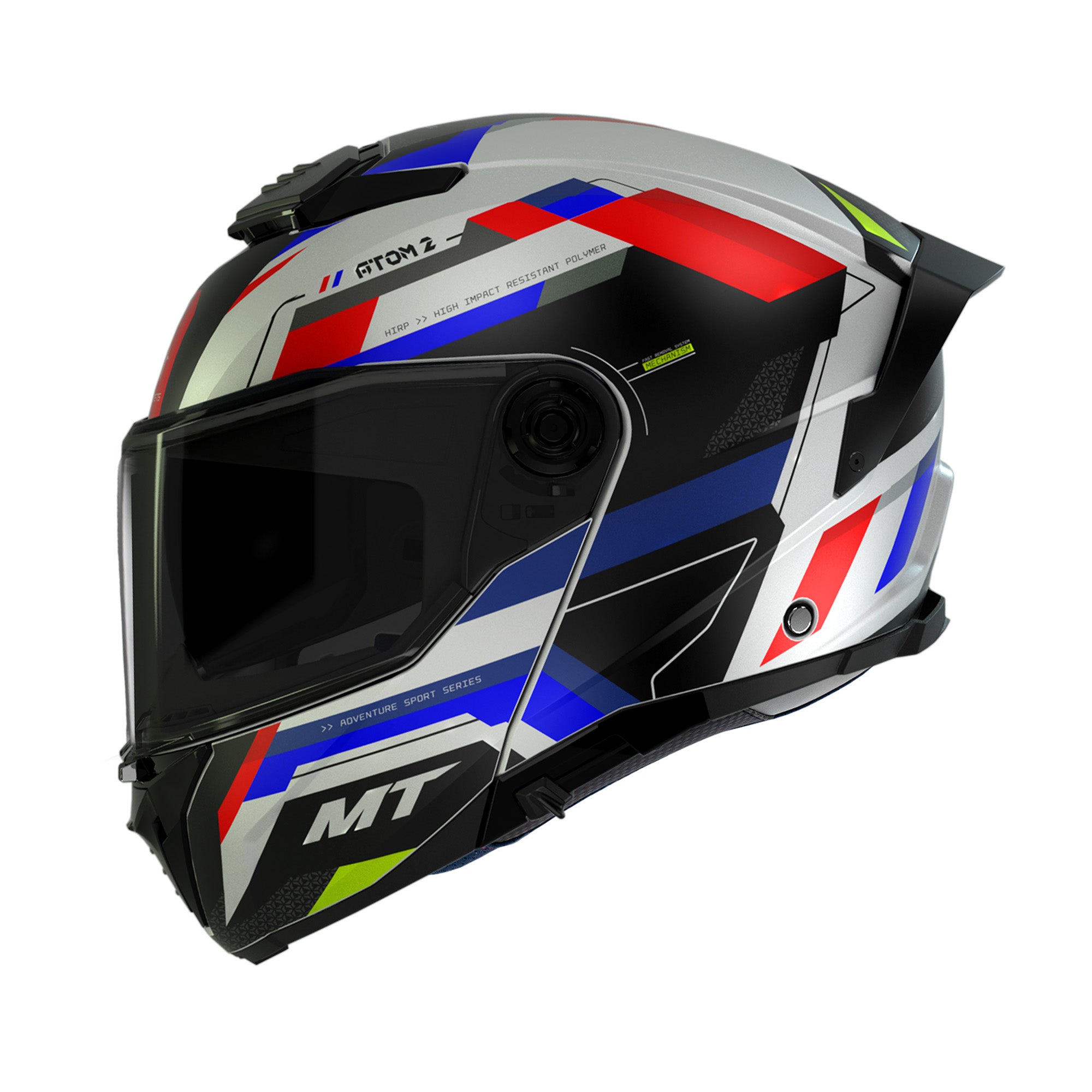 MT Atom 2 Bast B7 Gloss - Red / White / Blue