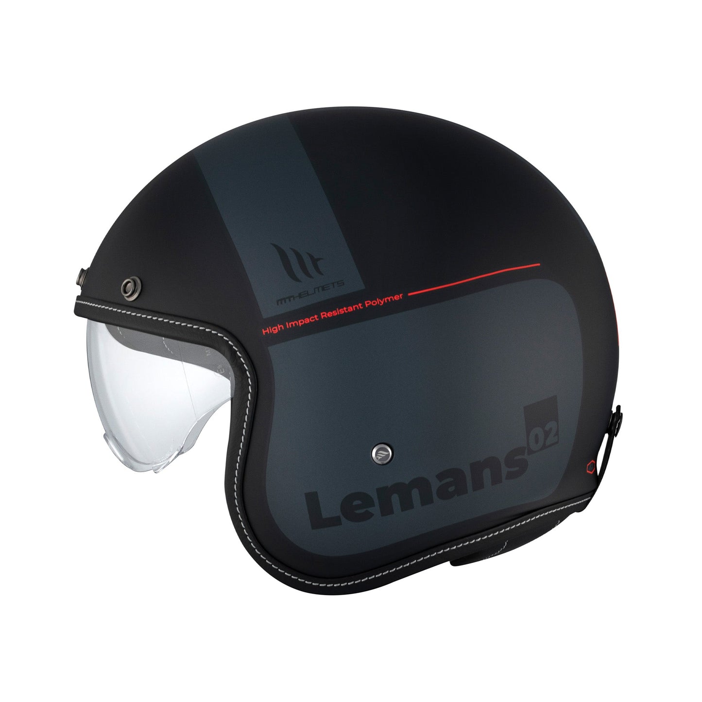MT Le Mans 2 SV S Quality B2 Matt - Black / Grey