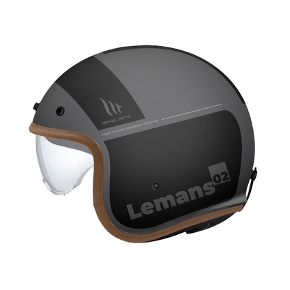 MT Le Mans 2 SV S Quality D1 Matt - Black / Grey