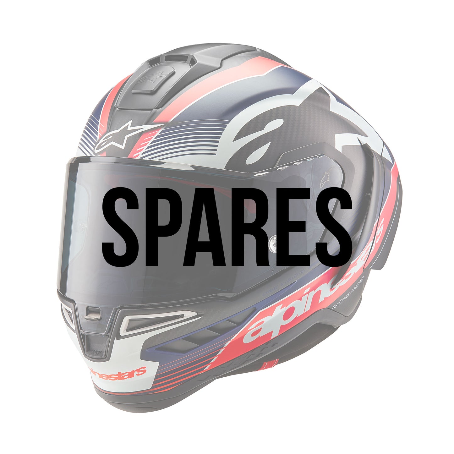 Alpinestars S-R10 Solid Race Spoiler White Glossy