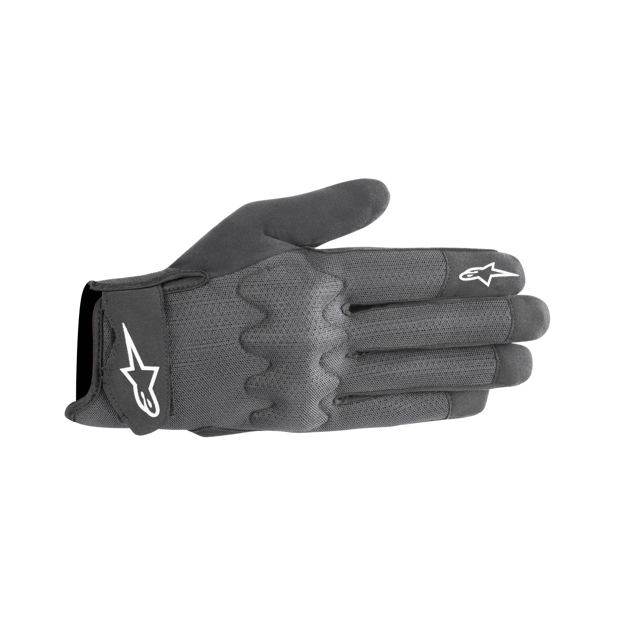 Stated Air Gloves Black Silver