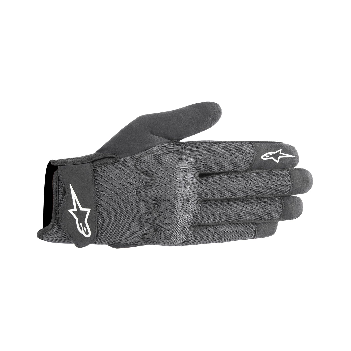 Stated Air Gloves Black Silver