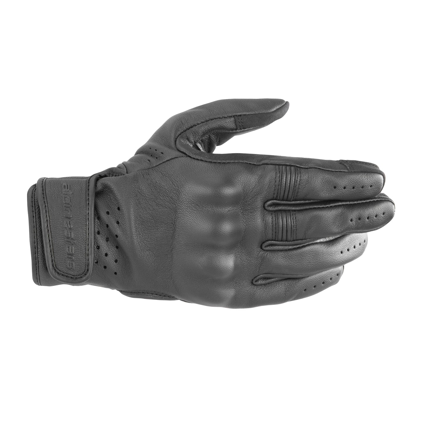 Alpinestars Stella Dyno Leather Gloves - Black / Black