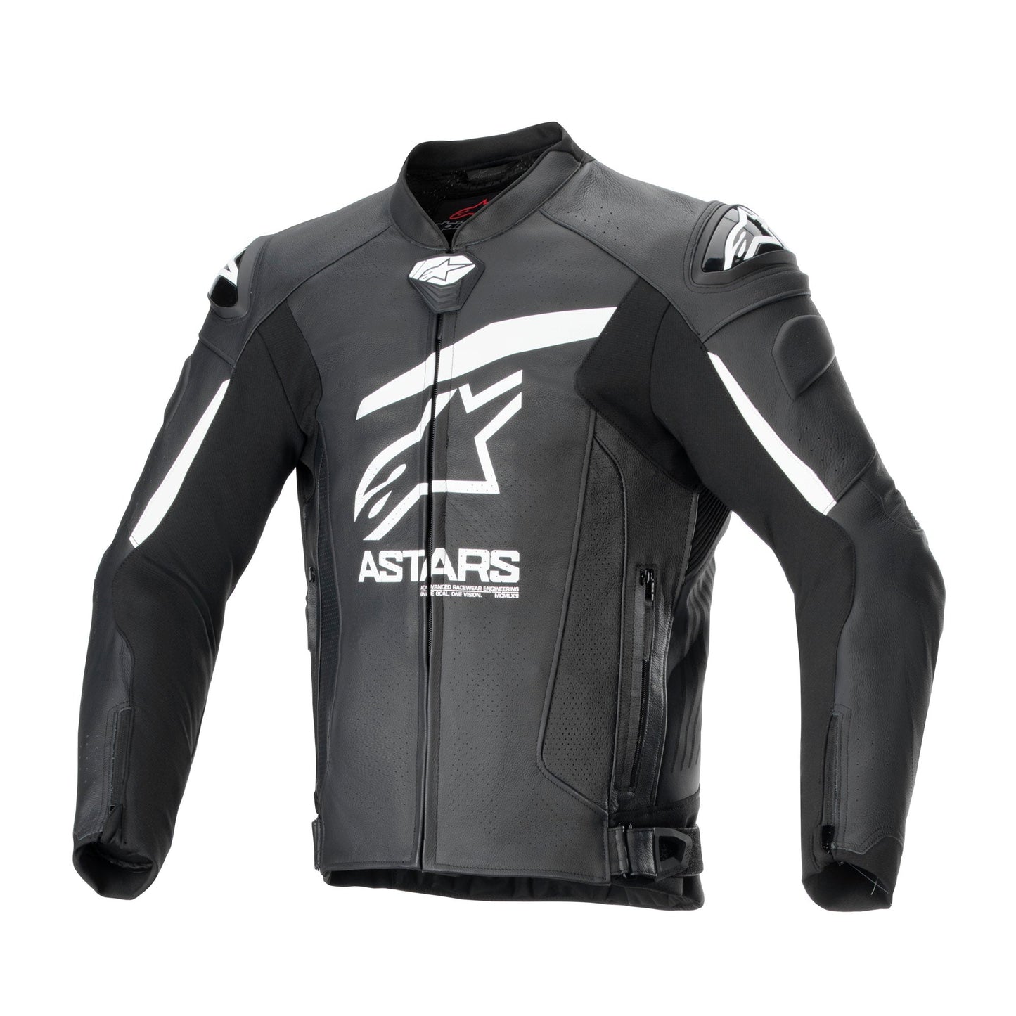 Alpinestars GP Plus R V4 Airflow Leather Jacket - Black / White