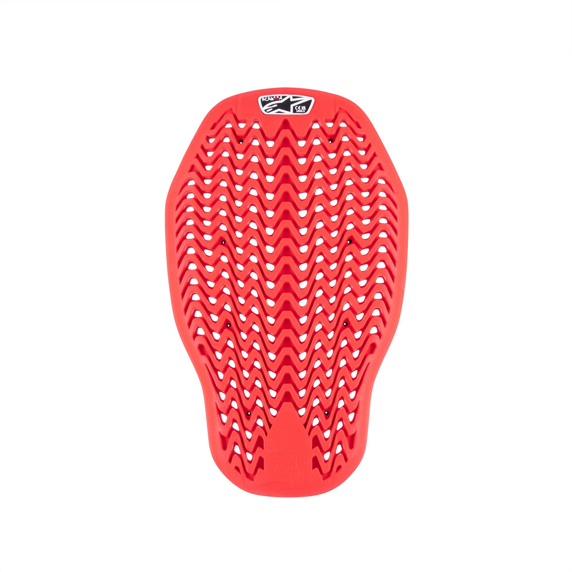 Alpinestars Nucleon Plasma Back Pro Insert - Red / Black
