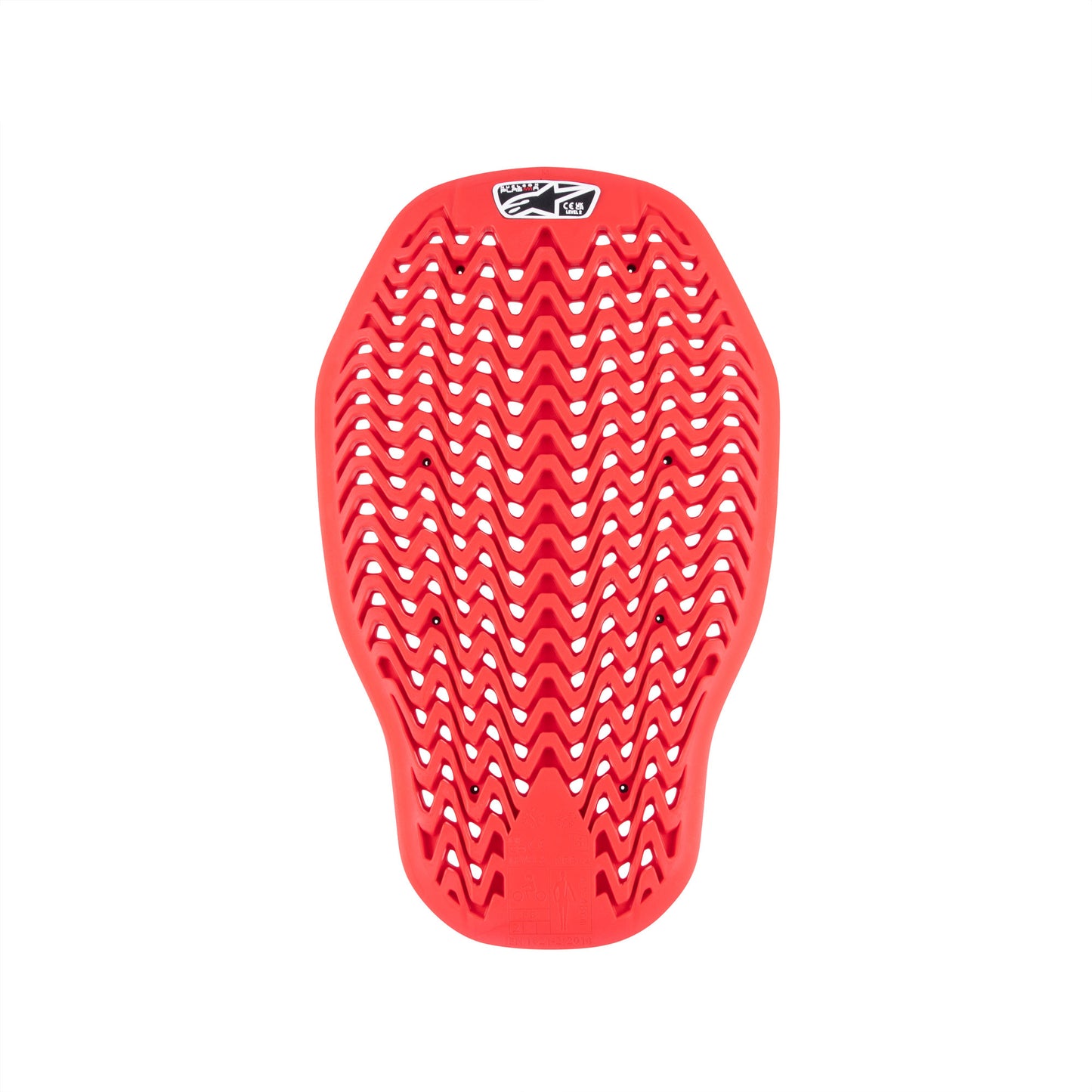 Alpinestars Nucleon Plasma Back Pro Insert - Red / Black