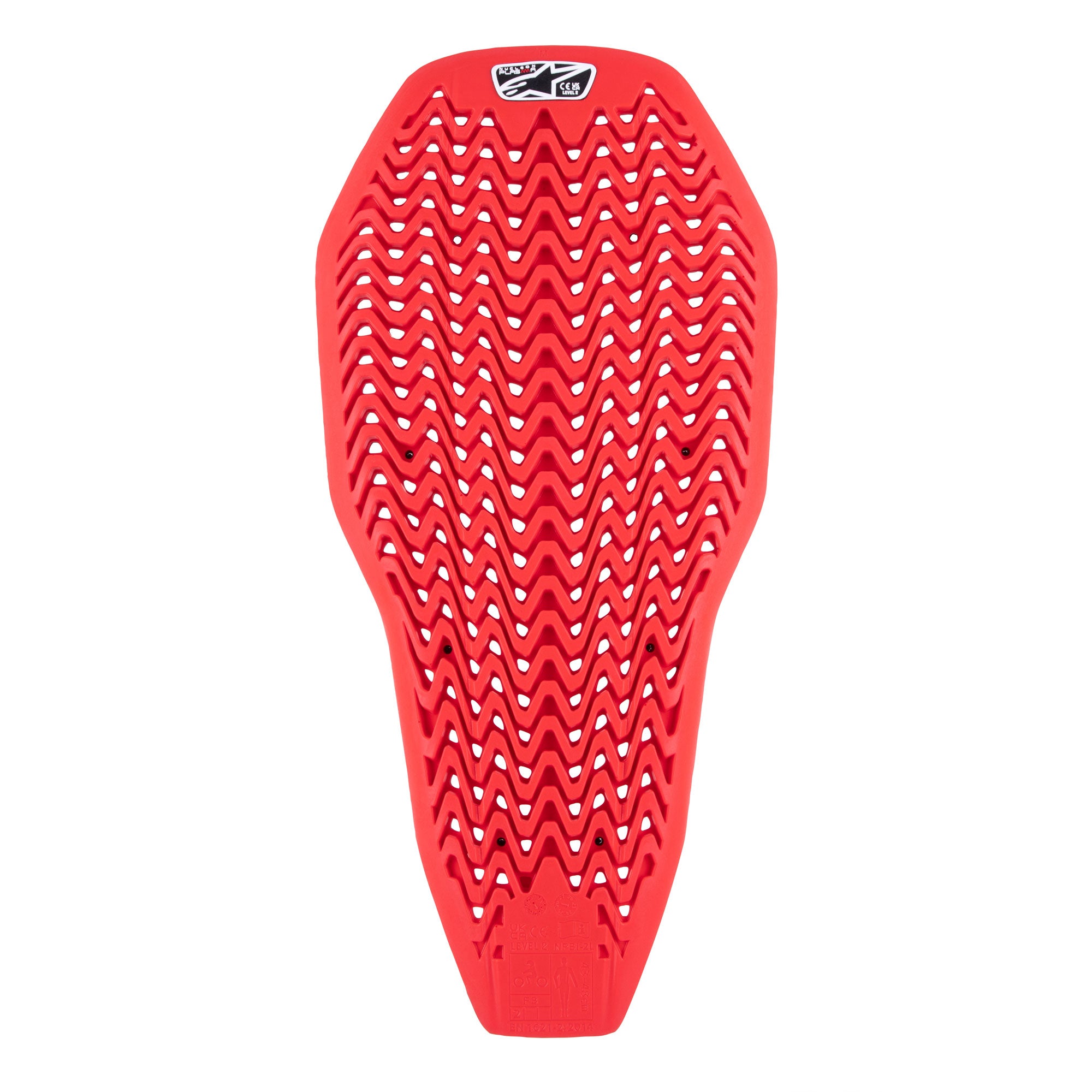 Alpinestars Nucleon Plasma Full Back Pro Insert Red / Black - Red / Black