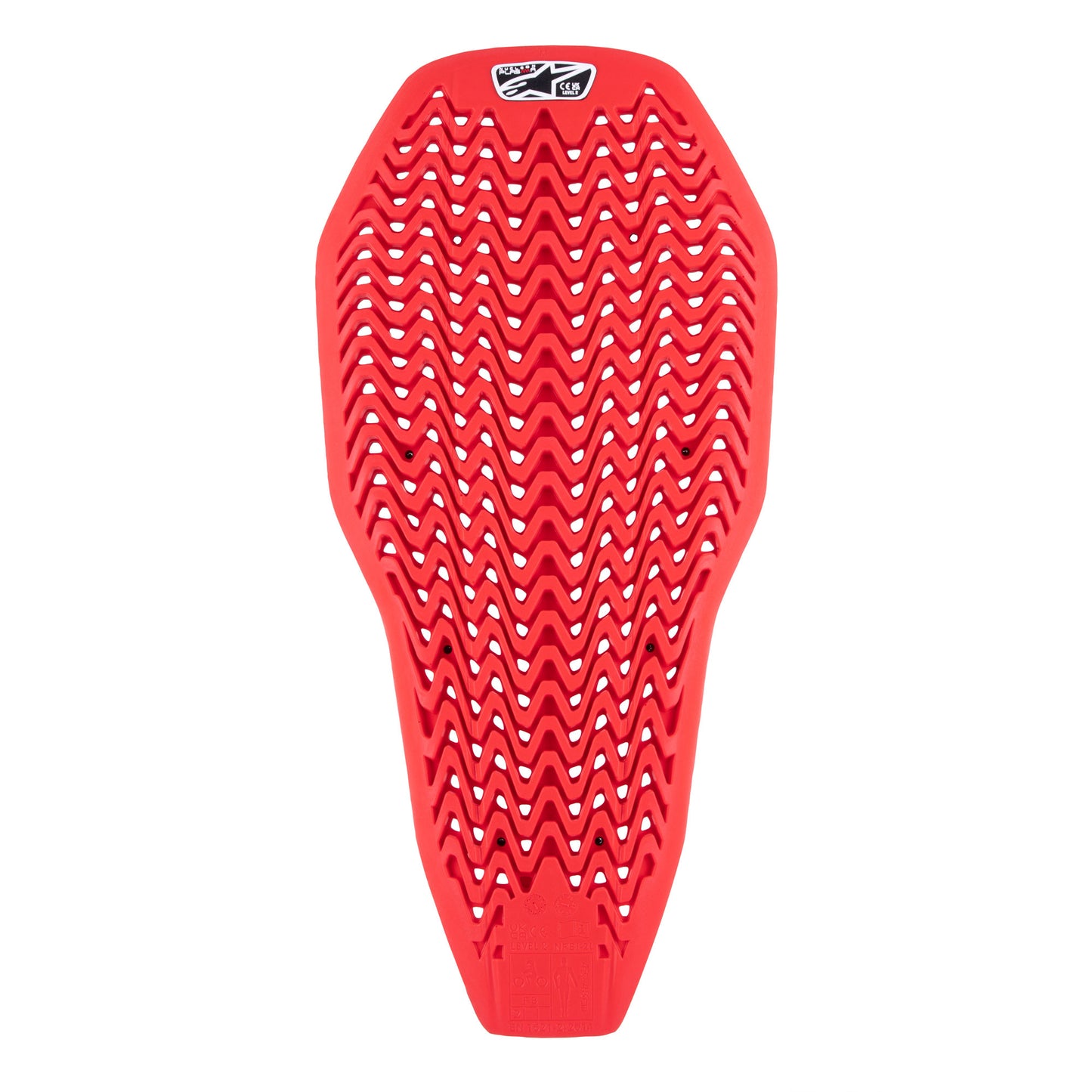 Alpinestars Nucleon Plasma Full Back Pro Insert Red / Black - Red / Black