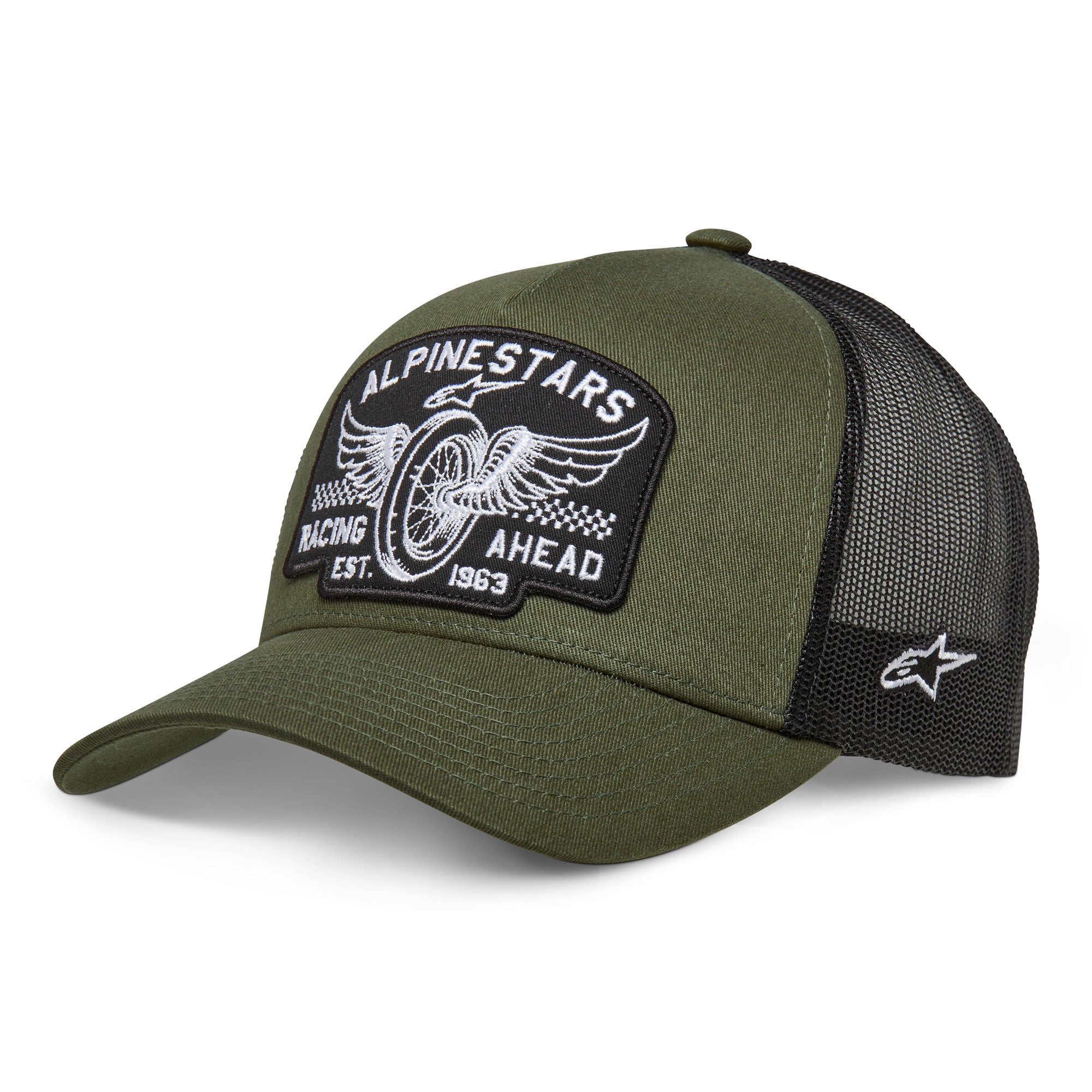 Alpinestars Heritage Patch Trucker Hat - Military Black