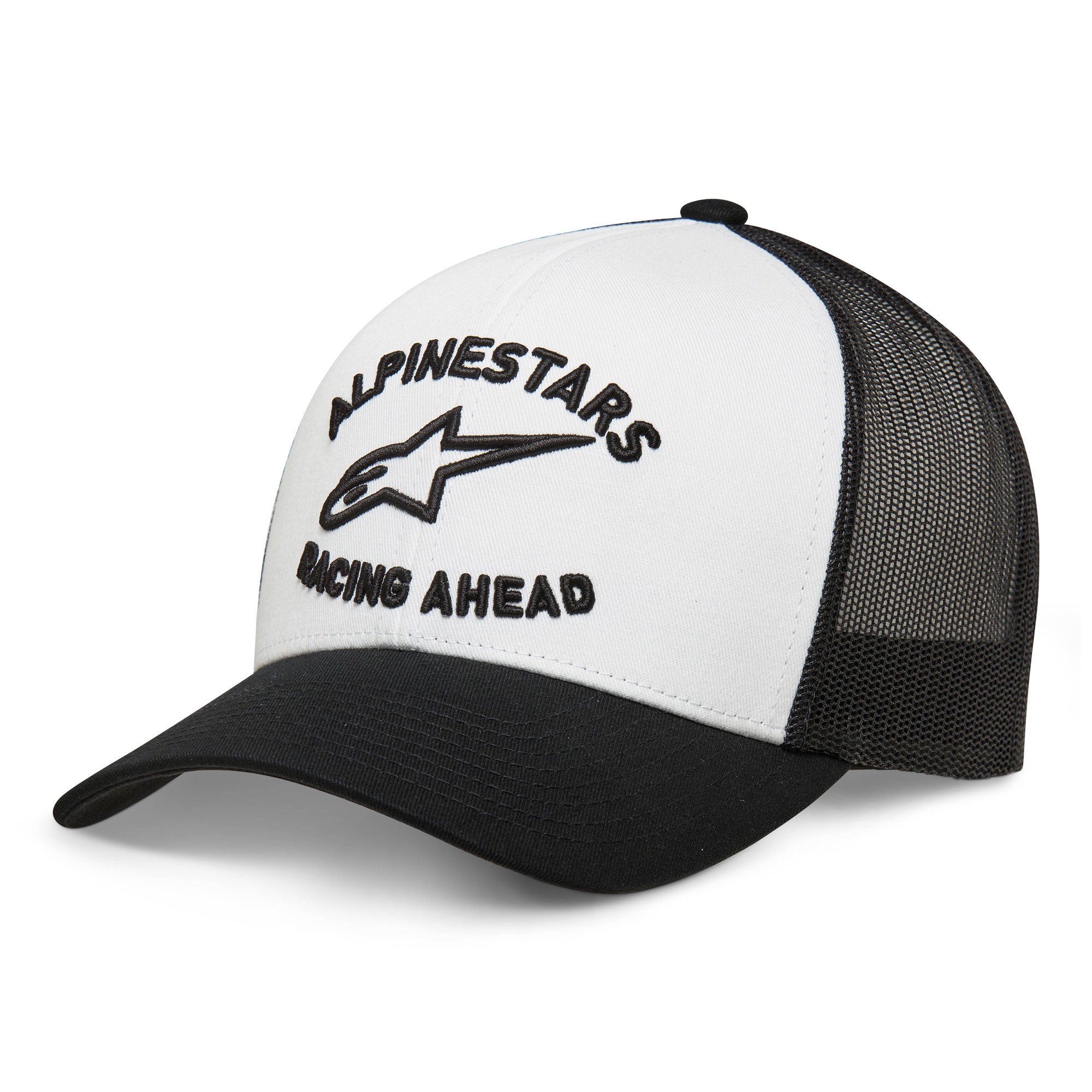 Alpinestars Triple Trucker Hat - White Black White