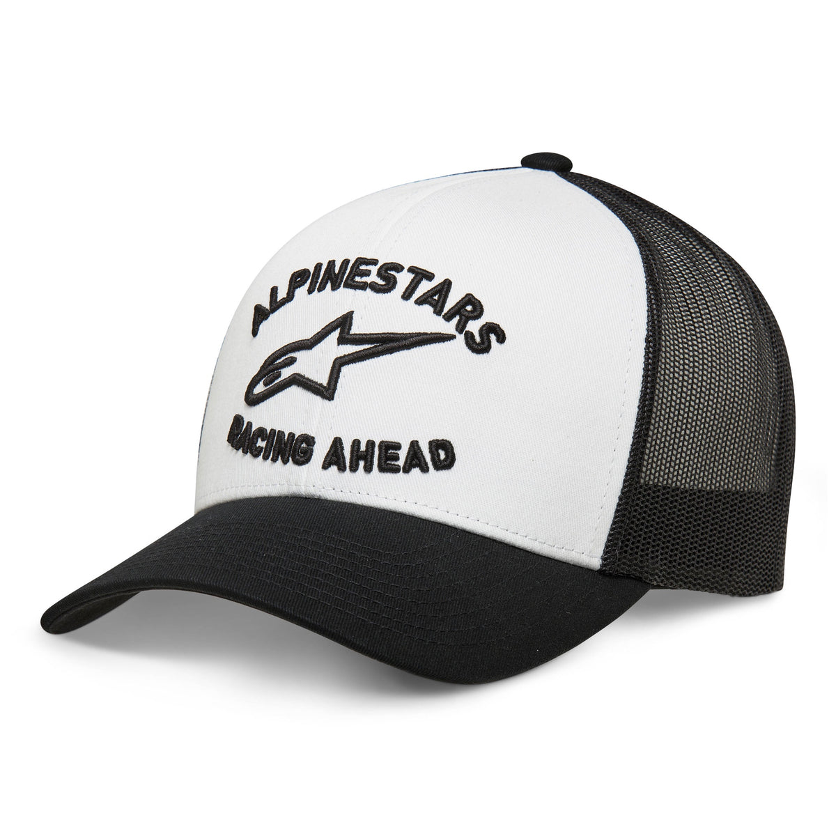 Alpinestars Triple Trucker Hat - White Black White