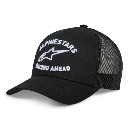 Alpinestars Triple Trucker Hat - - Black Black White