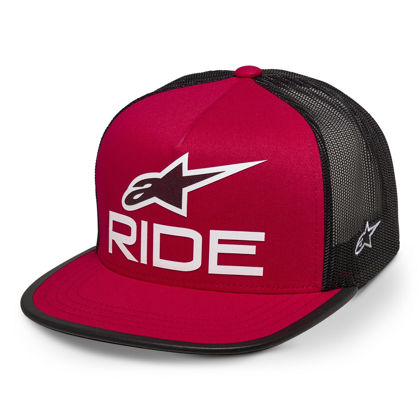 Alpinestars Ride 4.0 Trucker Hat - - Red Black White