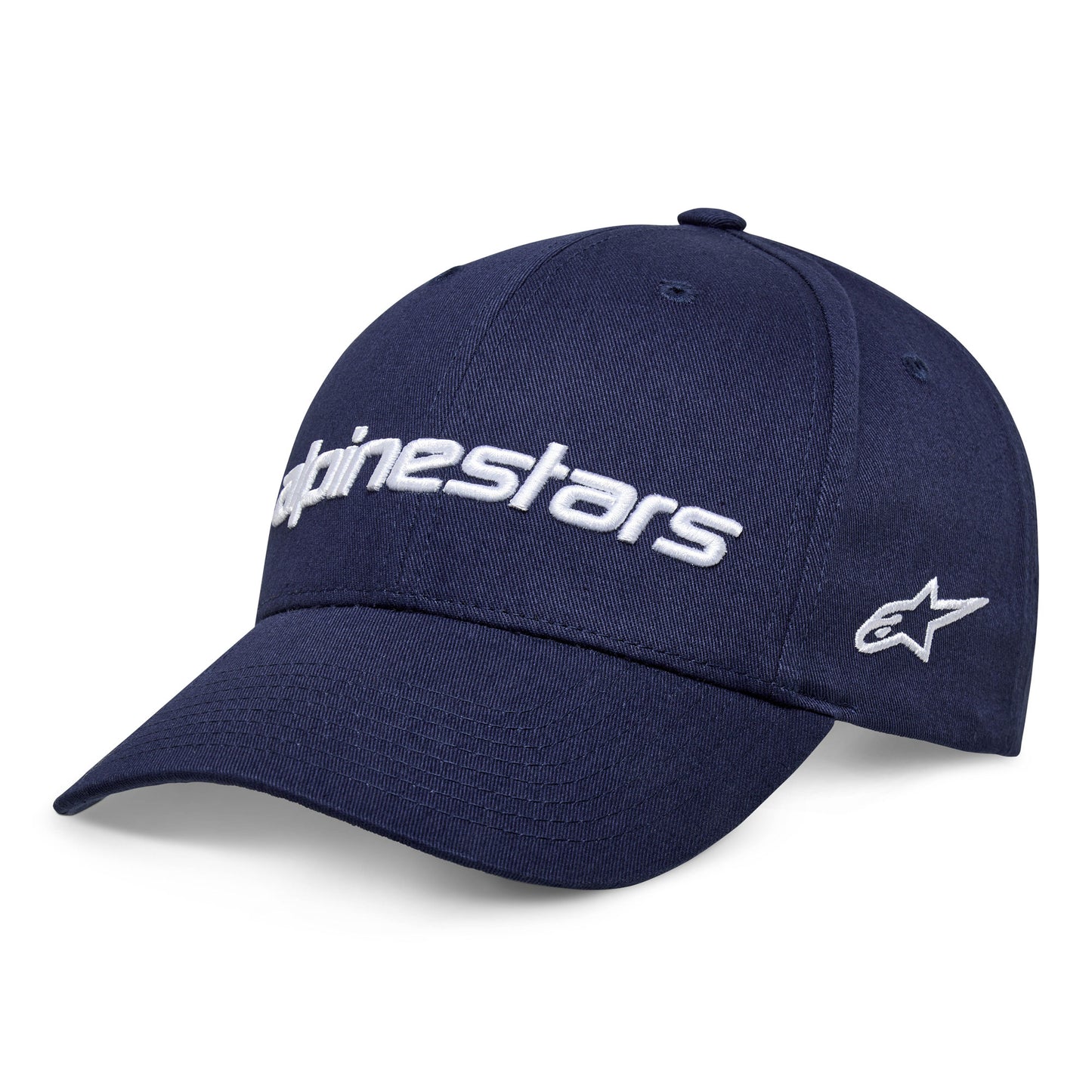 Alpinestars Linear Wordmark 2.0 Hat - Navy / White