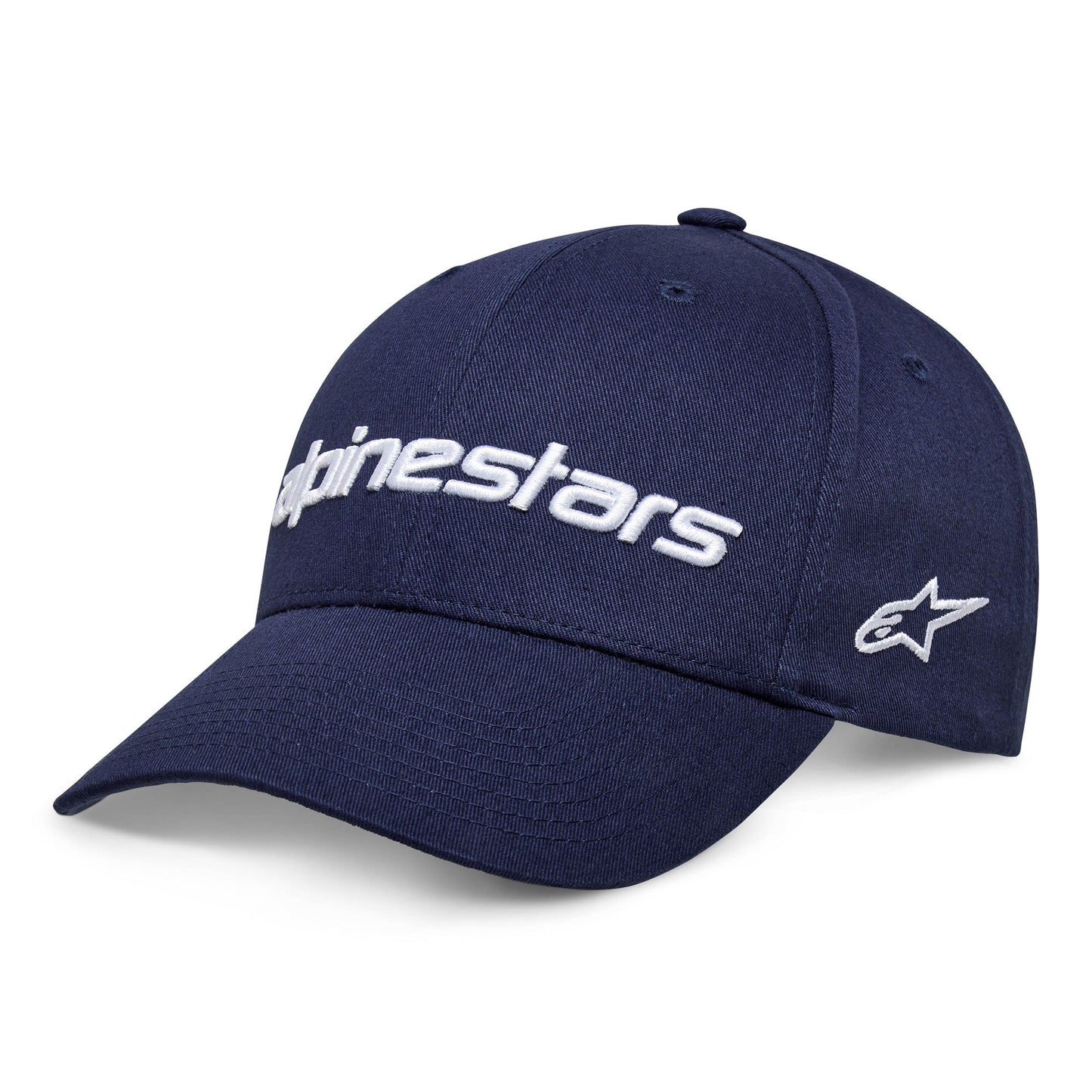 Alpinestars Linear Wordmark 2.0 Hat - Navy / White