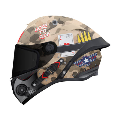 MT Targo S Patton A2 Matt - Sand Camo