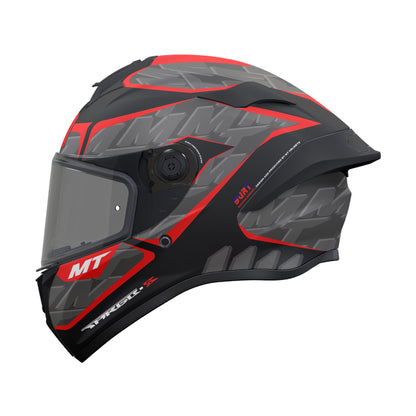 MT Targo S Surt B5 Matt - Black / Grey / Red