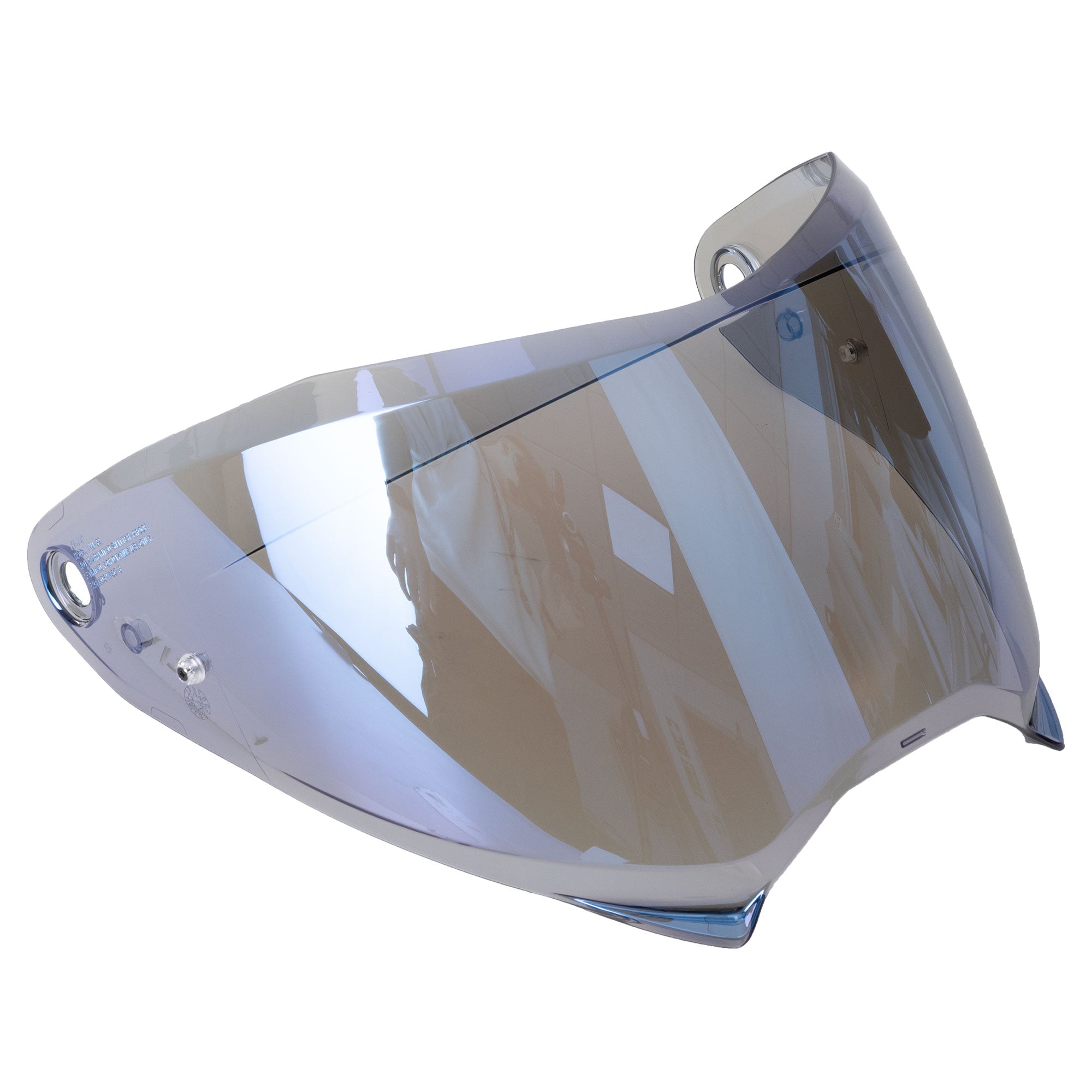 HJC HJ-32 F70 Blue Iridium Visor
