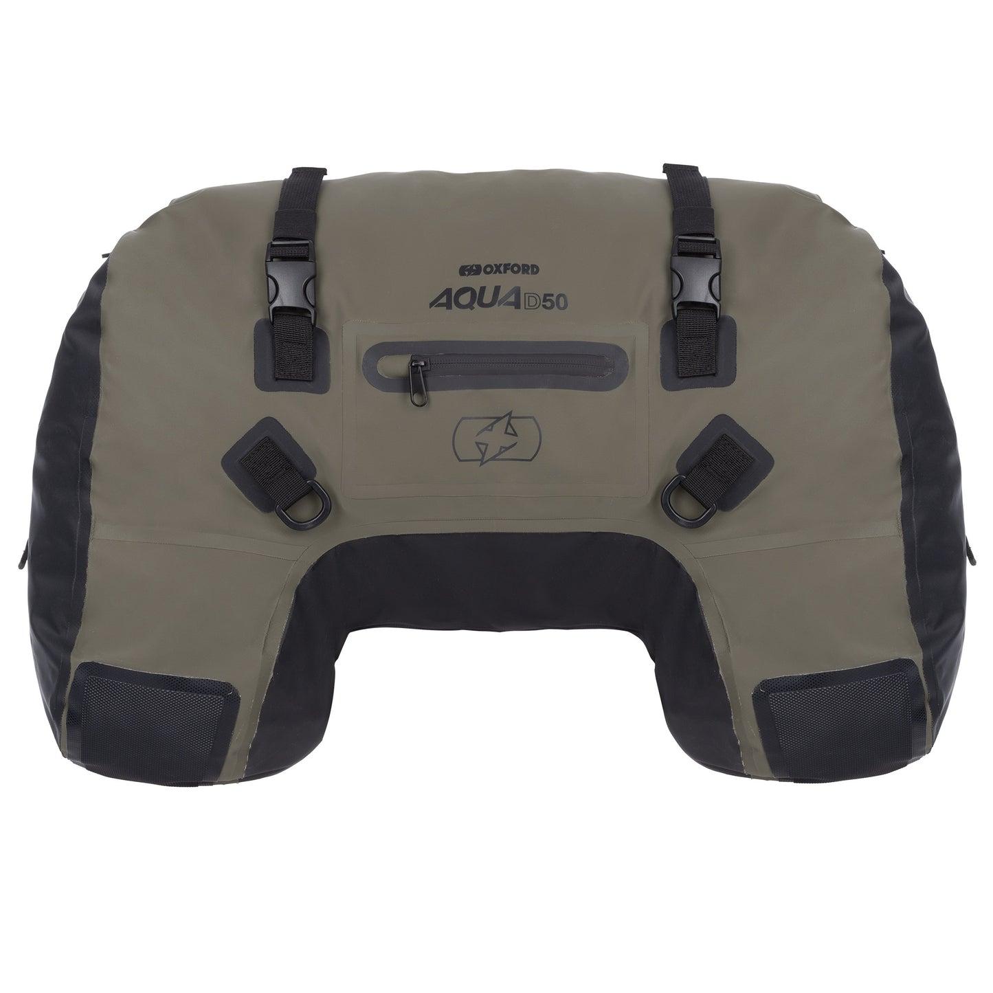 Oxford Aqua D-50 Duffle Bag Khaki / Black