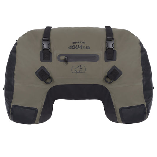 Oxford Aqua D-50 Duffle Bag Khaki / Black