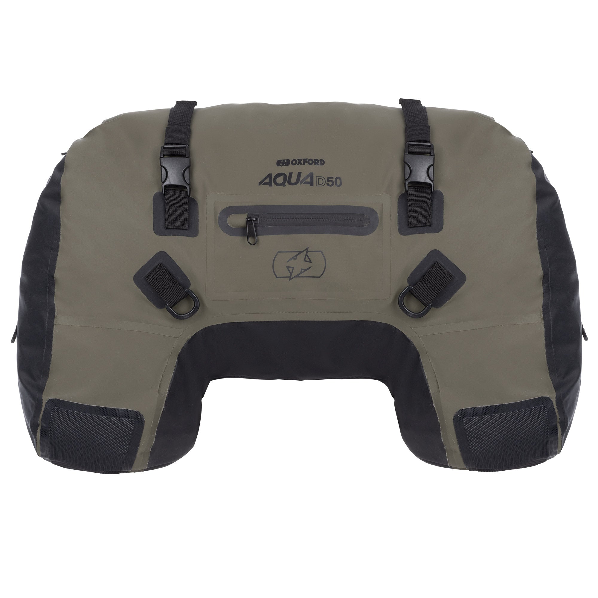 Oxford Aqua D-50 Duffle Bag Khaki / Black